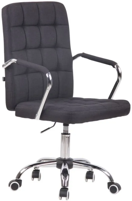 Kancelárska stolička BHM GERMANY Terni, textil, čierna