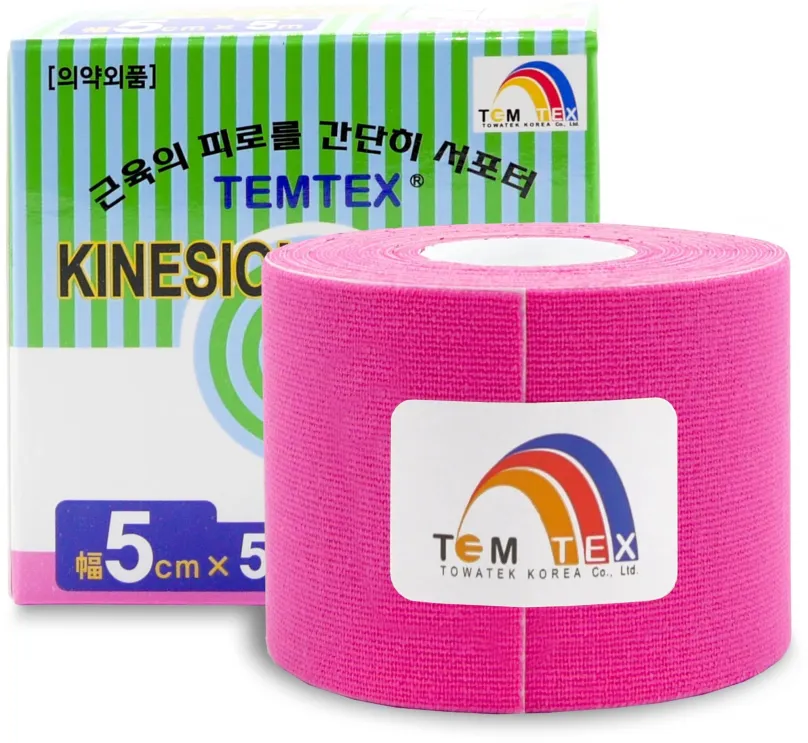 Tejp TEMTEX tape Classic ružový 5 cm