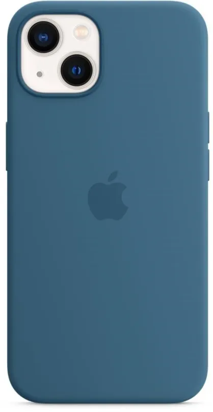 Kryt na mobil Apple iPhone 13 Silikónový kryt s MagSafe rybáčikovo modrý