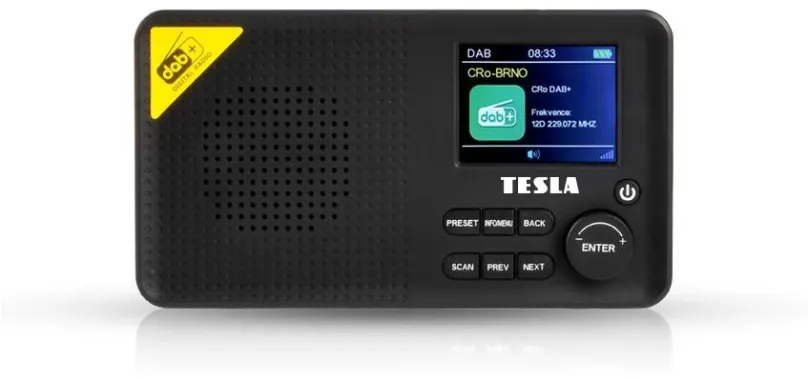 Rádio TESLA Sound DAB65 rádio s DAB+ certifikáciou