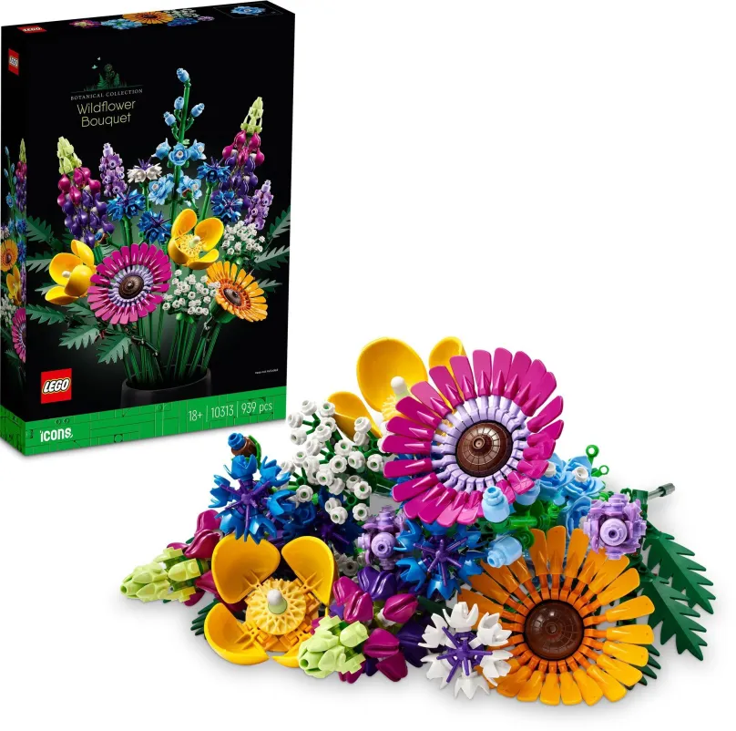 LEGO stavebnica LEGO® Icons 10313 Kytica lúčneho kvetu