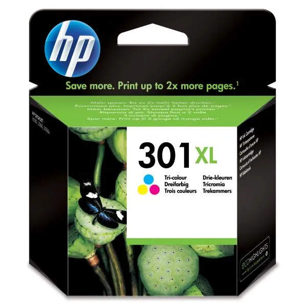 HP originálny ink CH564EE, HP 301XL, farba, blister, 300str., HP HP Deskjet 1000, 1050, 2050, 3000, 3050