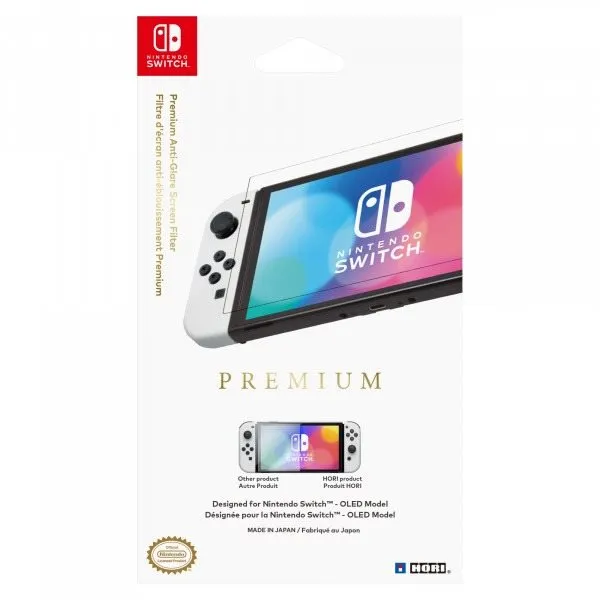Ochranná fólia Hori Premium Screen Filter - Nintendo Switch OLED