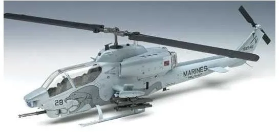 Model vrtuľníka Model Kit vrtuľník 12116 - USMC AH-1W "NTS UPDATE"