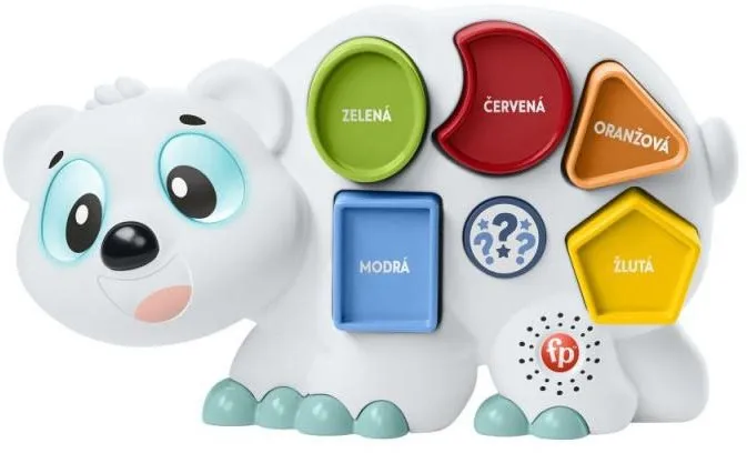 Vzdelávacia hračka Fisher Price Linkimals Hovoriaci polárny medveď CZ