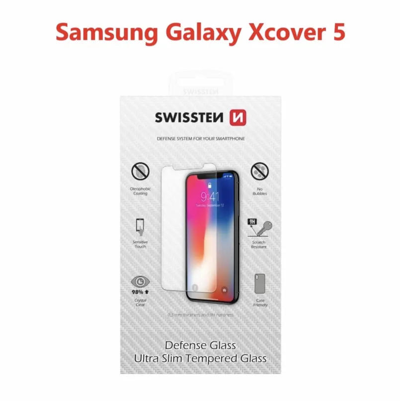 Ochranné sklo Swissten pre Samsung Galaxy A32 čierne