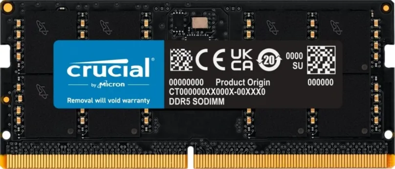 Operačná pamäť Crucial SO-DIMM 32GB DDR5 4800MHz CL40