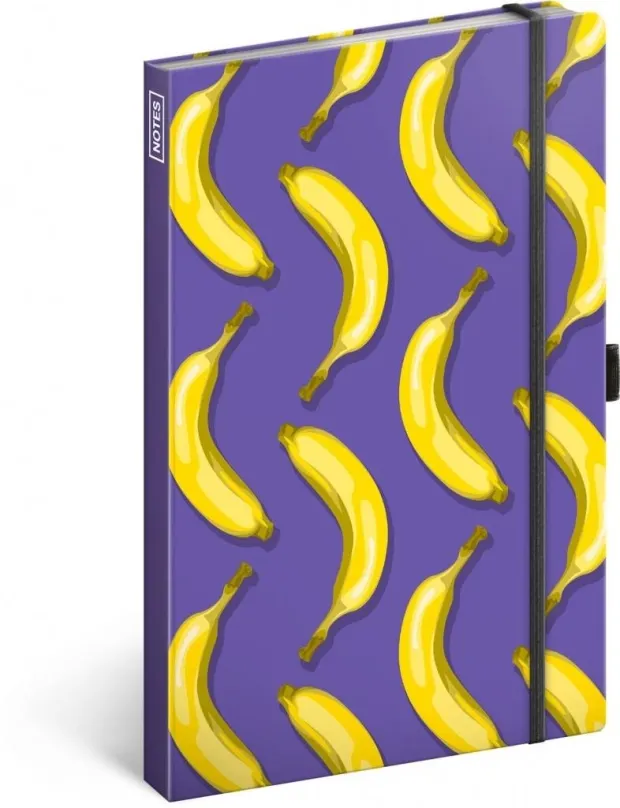 Diár Notes Banány linajkový