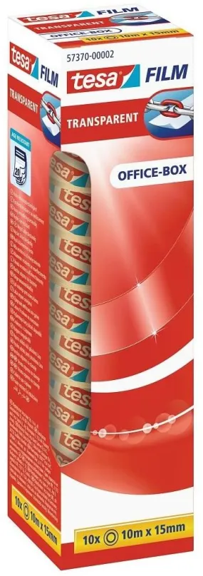 Lepiaca páska Tesa Economy 15 mm x 33 m, transparentná - balenie 10 ks
