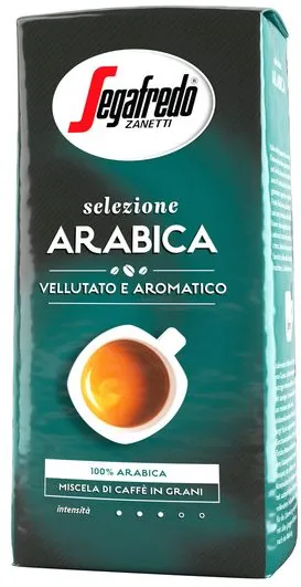 Káva Segafredo Selezione Arabica, zrnková káva, 1000g, zrnková, 100% arabica, pôvod Sme