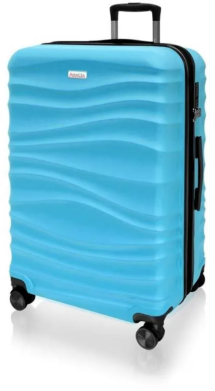 Cestovný kufor Avancea Cestovný kufor DE33203 svetlo modrý L