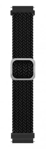 Remienok Aligator Watch 22mm textilný remienok čierny