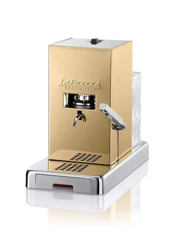 Pákový kávovar La Piccola, tlak 18 bar, objem nádržky na vodu 1 l, odkvapkávací systém