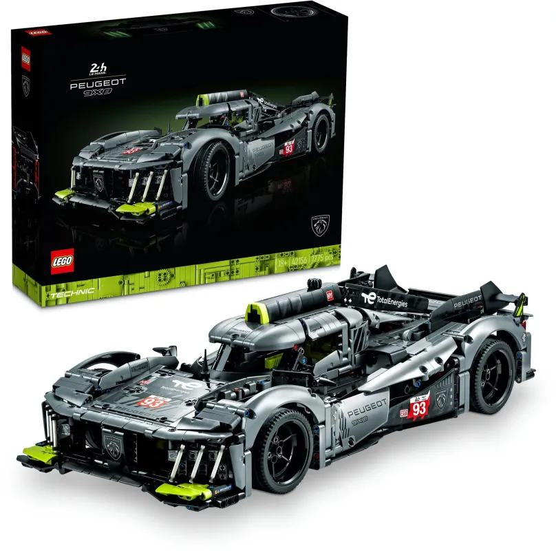 LEGO stavebnica LEGO® Technic 42156 PEUGEOT 9X8 24H Le Mans Hybrid Hypercar
