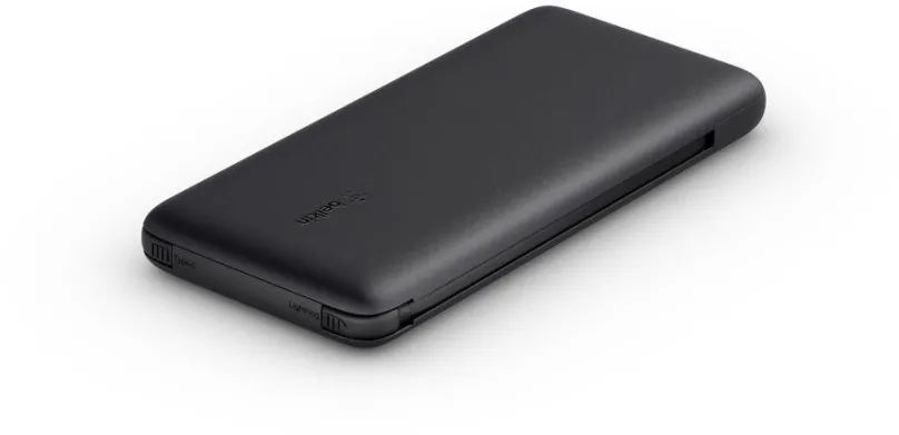 Powerbanka Belkin BOOST CHARGE Plus 10K USB-C Power Bank with Integrated Cables - Black