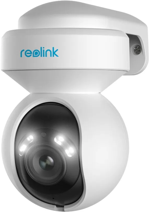 IP kamera Reolink E1 Outdoor PoE, vnútorné a vonkajšie, rotácia a bezpečnostné, napájanie