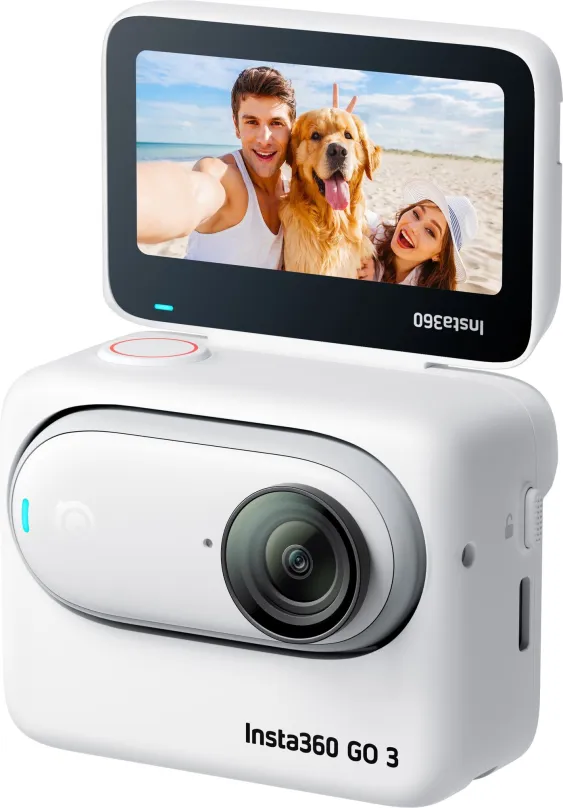 Outdoorová kamera Insta360 GO 3 128GB, videá v kvalite 2,7K, miniatúrne rozmery, multifunk