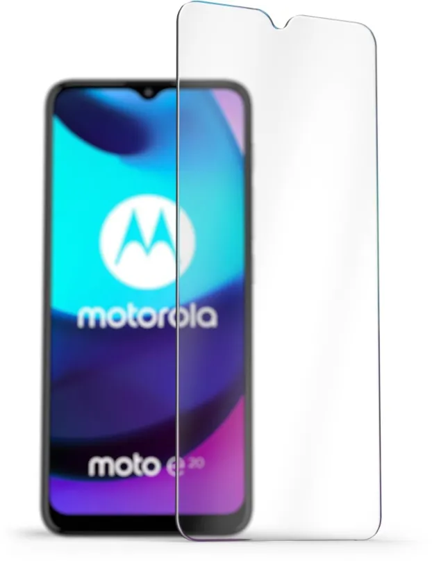 Ochranné sklo AlzaGuard 2.5D Case Friendly Glass Protector pre Motorola Moto E20