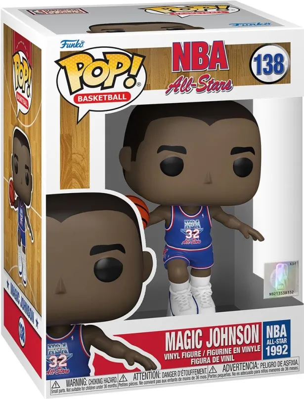 Funko POP NBA: Legends - Magic Johnson (BlueAllStarUni1991)