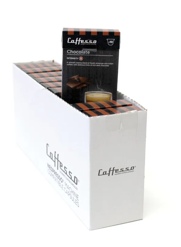 Kávové kapsule Caffesso Chocolate PACK 100ks