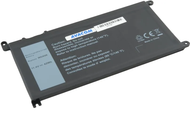 Batéria do notebooku Avacom pre Dell Inspiron 15 5568/13 5368 Li-Ion 11.4V 3684mAh 42Wh