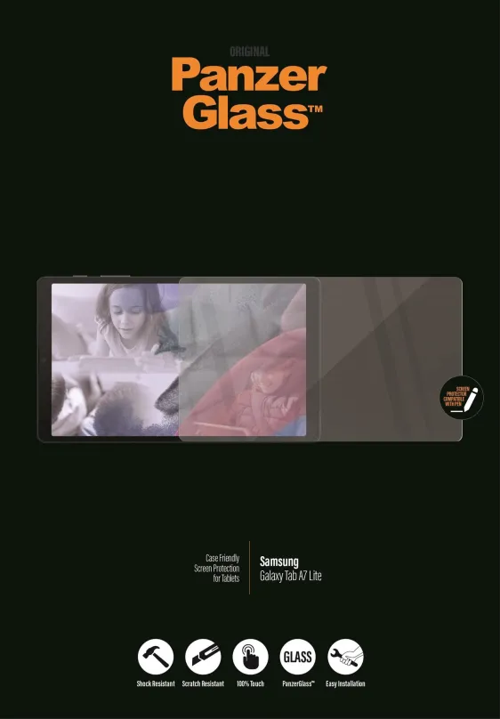 Ochranné sklo PanzerGlass Edge-to-Edge pre Samsung Galaxy Tab A7 Lite