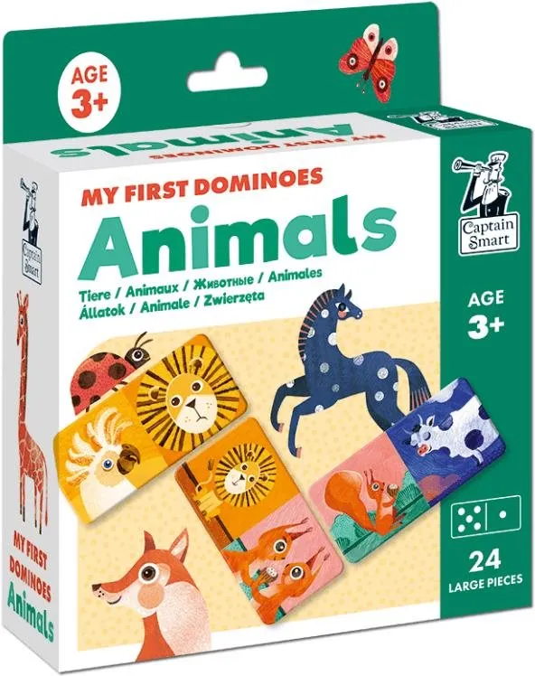 Domino Captain Smart Moje prvé domino - zvieratá