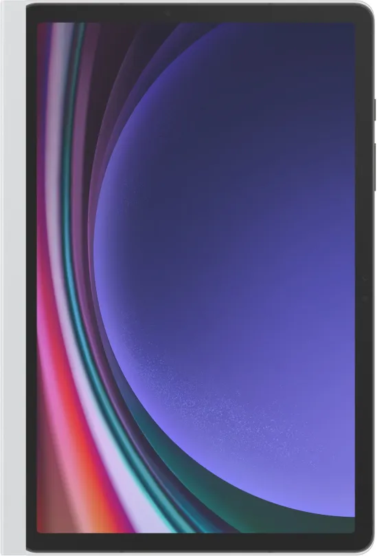 Púzdro na tablet Samsung Galaxy Tab S9 Priehľadné púzdro NotePaper biele