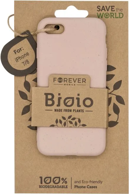Kryt na mobil Forever Bioio pre iPhone 7/8/SE (2020/2022) ružový