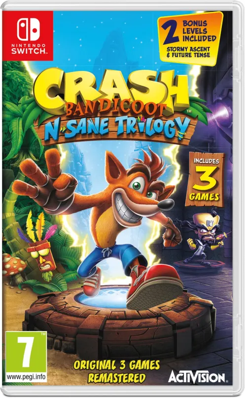 Hra na konzole Crash Bandicoot N Sane Trilogy - Nintendo Switch