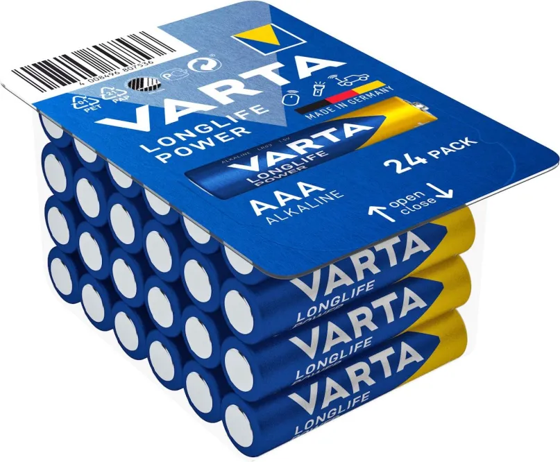 Jednorazová batéria VARTA Longlife Power 24 AAA (Big Box)