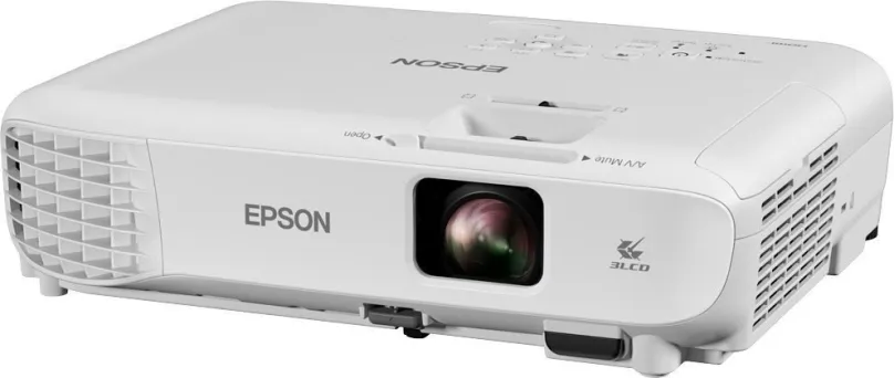Projektor Epson EB-W06, LCD lampový, WXGA, natívne rozlíšenie 1280 x 800, 16:10, svietivos