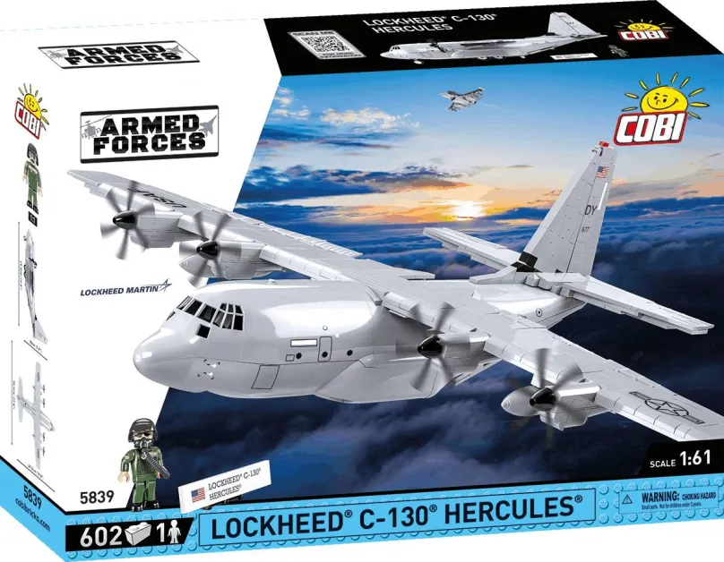 Cobi 5839 Americké transportné lietadlo Lockheed C 130 Hercules