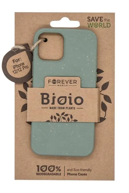 Kryt na mobil Forever Bioio pre Apple iPhone 12 / iPhone 12 Pre zelený