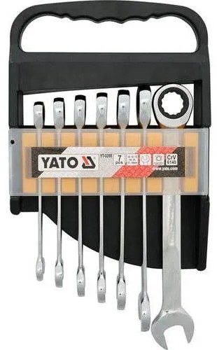 Sada kľúčov YATO kľúčov očkoplochých 7ks 10-19 mm račňové