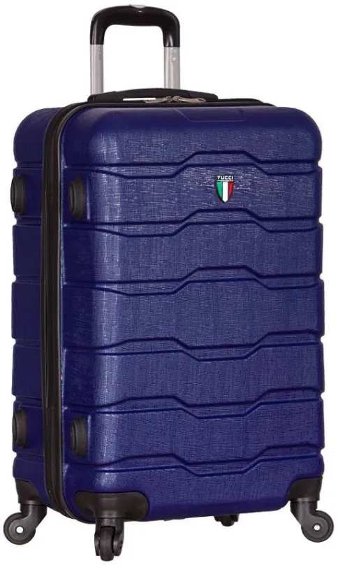 Cestovný kufor TUCCI T-0103/3-L ABS - modrá