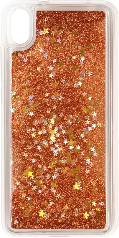 Kryt na mobil Iwill Glitter Liquid Star Case pre Xiaomi Redmi 7A Rose zlaté