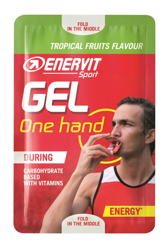 Energetický gél ENERVIT Gél One Hand (12,5 ml) tropické ovocie