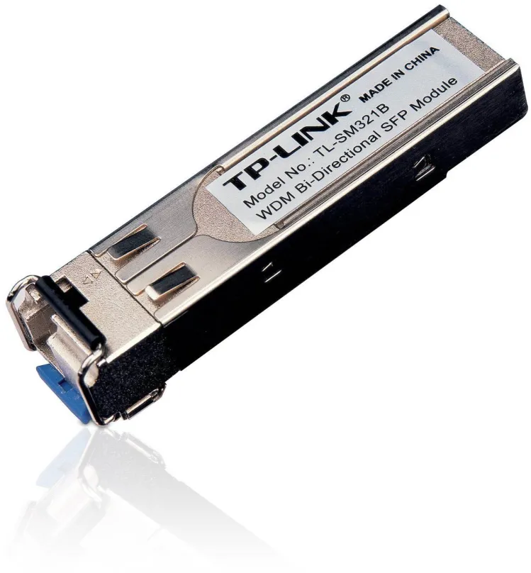 Modul TP-Link TL-SM321B, WDM 1.25 Gbps SFP modul, jeden mode, TX 1310nm / RX 1550nm, LC/UP