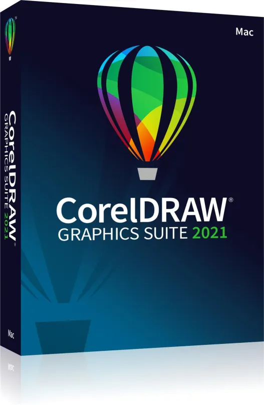 Grafický softvér CorelDRAW Graphics Suite 2021, Mac, EDU, SK/EN (elektronická licencia)