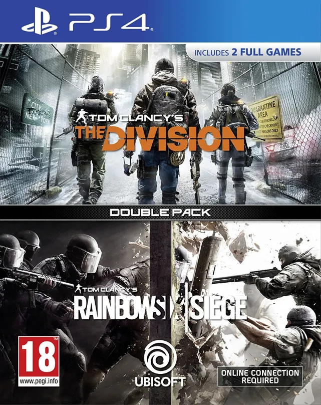 Hra na konzole Rainbow Six Siege + The Division DuoPack - PS4