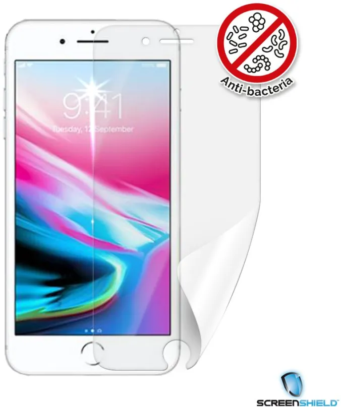 Ochranná fólia Screenshield Anti-Bacteria APPLE iPhone 8 Plus na displej