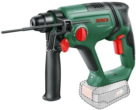 Vŕtacie kladivo Bosch UniversalHammer 18V (bez akumulátora a nabíjačky, kartón), 0.603.9D6.000