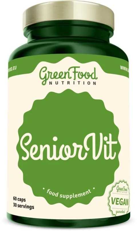 Vitamín GreenFood Nutrition SeniorVit 60 kapsúl