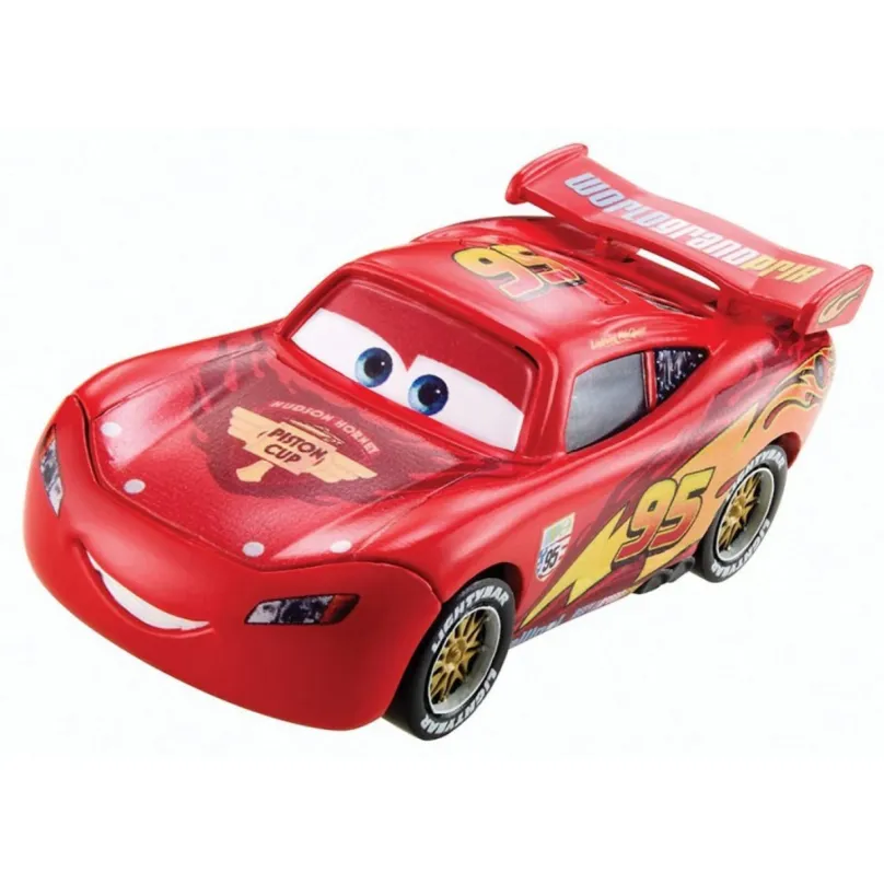 Cars 3 Autíčko Blesk McQueen Závodné kolesá, Mattel FLM20