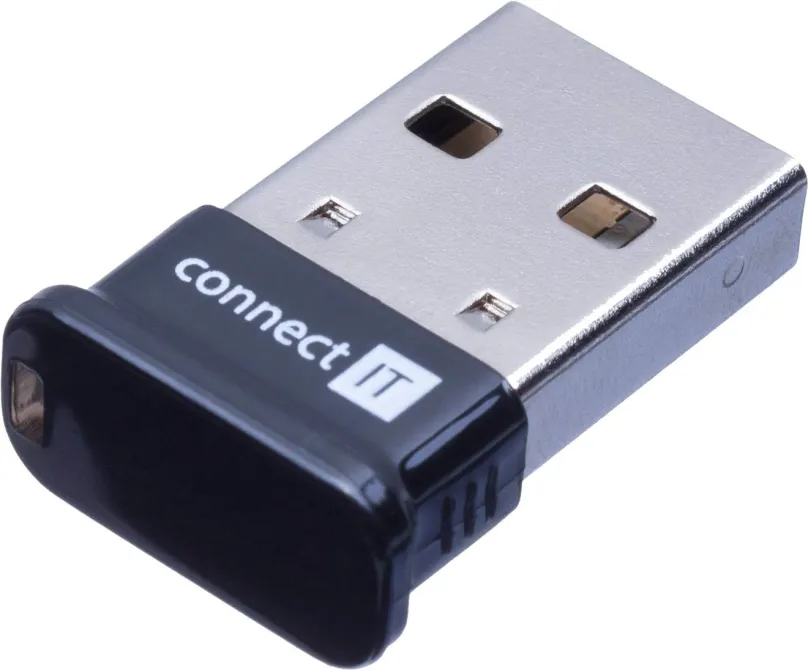 Bluetooth adaptér CONNECT IT BT403, externý, Bluetooth 4.0, pripojenie USB 2.0, dosah 100