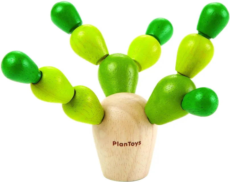Hlavolam PlanToys mini-balančný kaktus