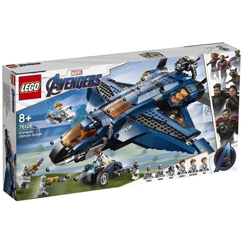 LEGO stavebnice LEGO Super Heroes 76126 Parádny tryskáč Avenger