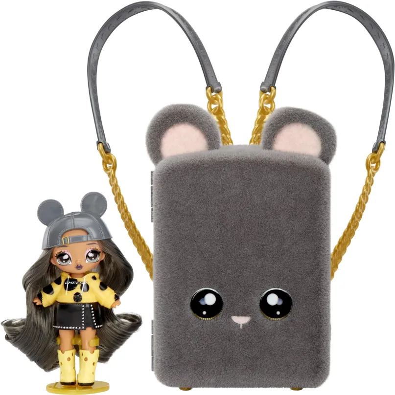 Bábika Na! Na! Na! Surprise Mini batoh s izbičkou - Marisa Mouse