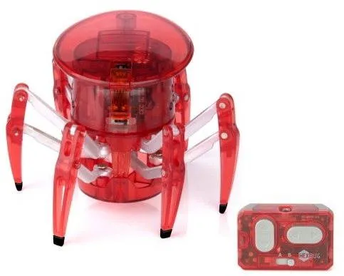 Mikrorobot Hexbug Pavúk červený